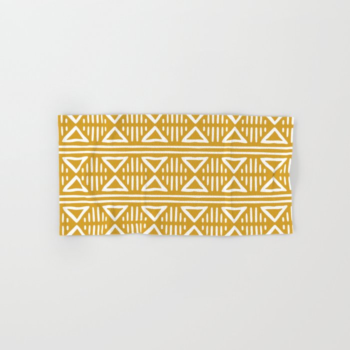 Mustard best sale geo towels