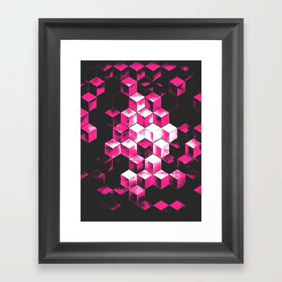 cubx Framed Art Print