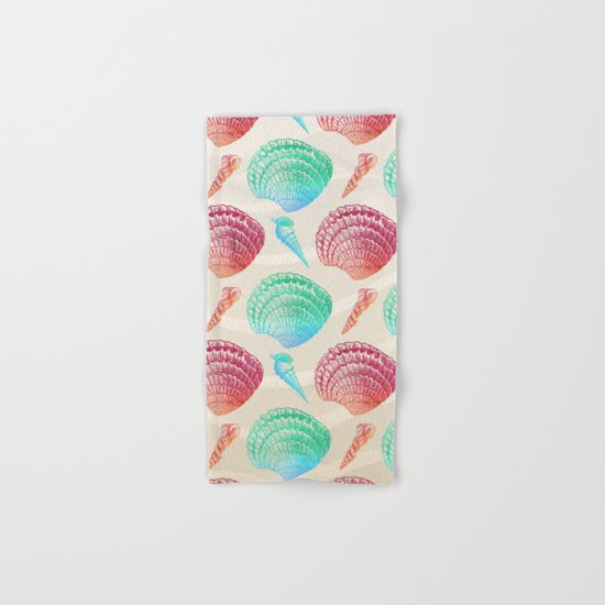 Marine Pattern 07 Hand & Bath Towel