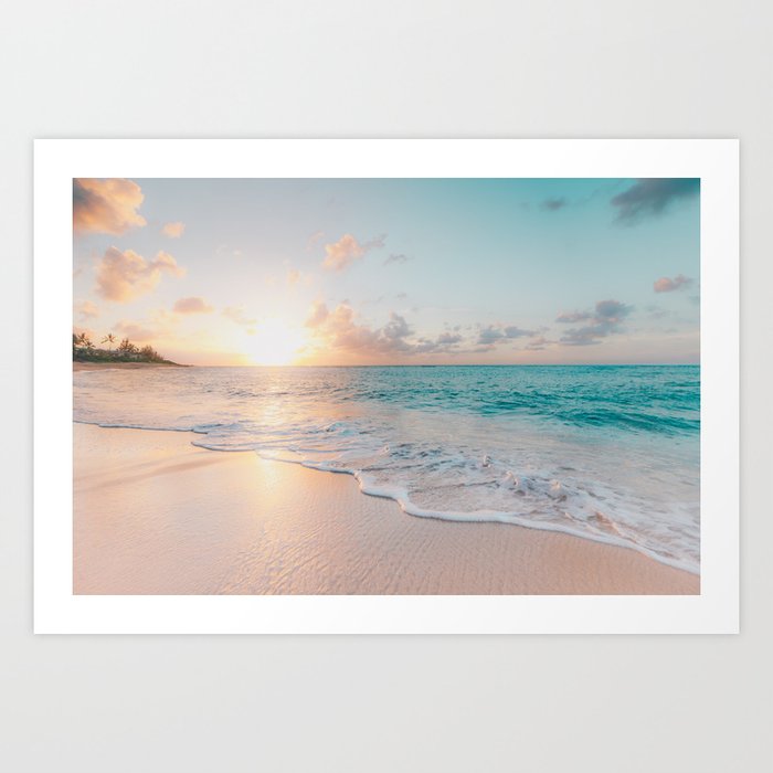 Beautiful Ocean Sunset Kunstdrucke