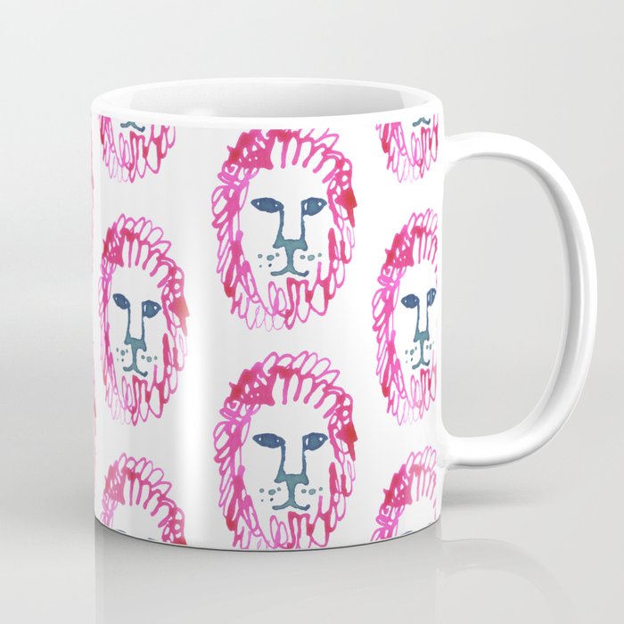 Lion Head Coffee Mug