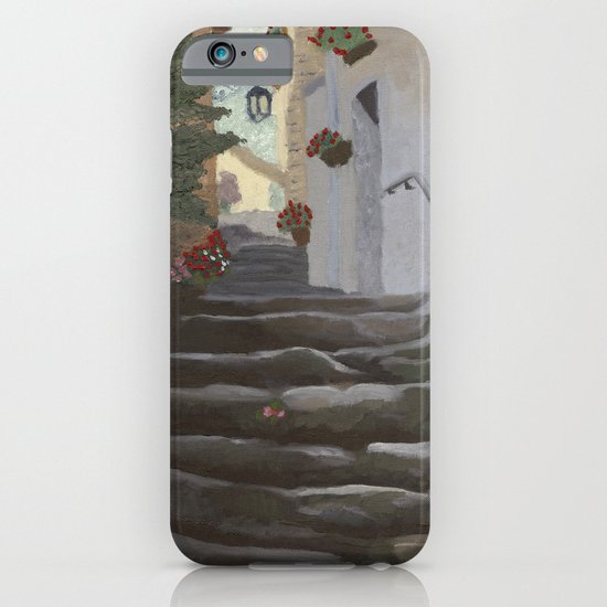 Italian Street and Stairs iPhone & iPod Case