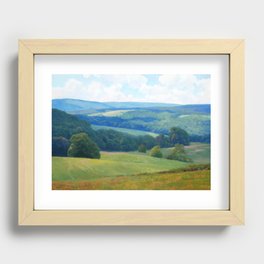 Crooked Run Valley Recessed Framed Print