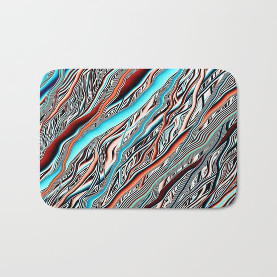 Wallpaper Bath Mat