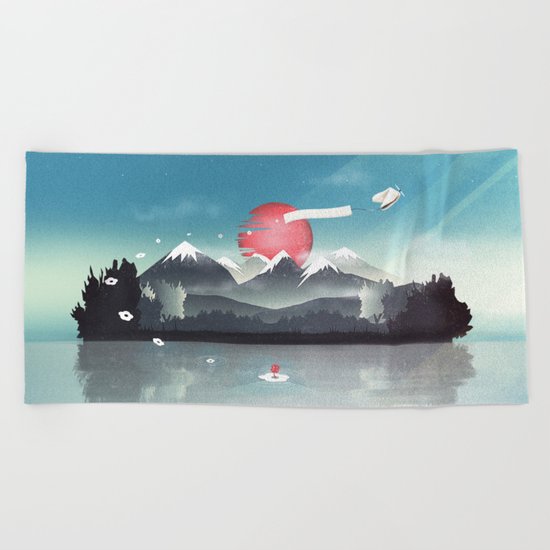 Fortuna's Message Beach Towel