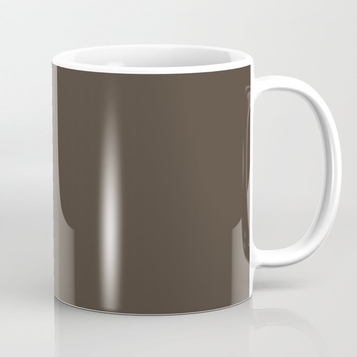 Dark Taupe - solid color Coffee Mug