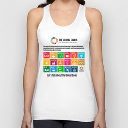 Global Goals Poster Gifts Tank Top