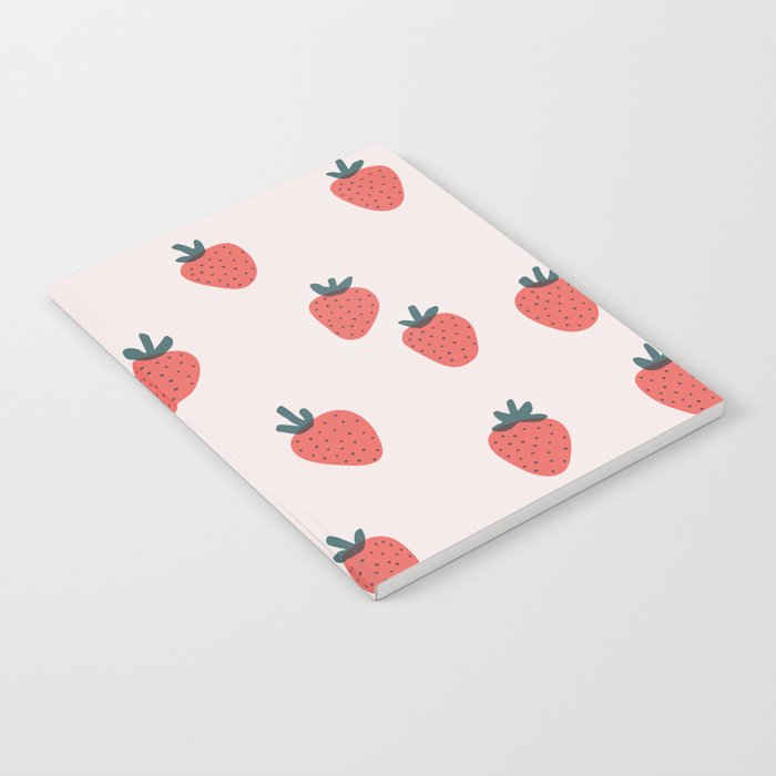 Strawberries Notebook