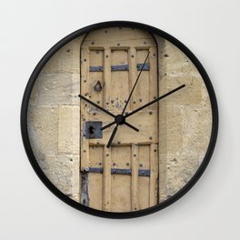 The old door Wall Clock | Church, Door, Azimuthimages, Olddoor, Photo, Churchdoor, Crookeddoor, Wonky 