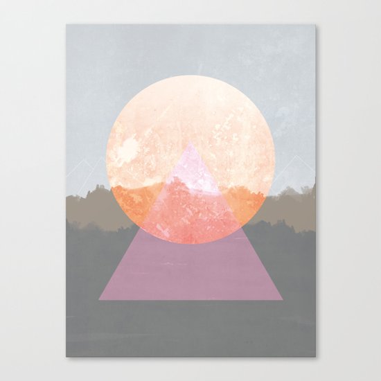 Landscape Abstract 3 Canvas Print