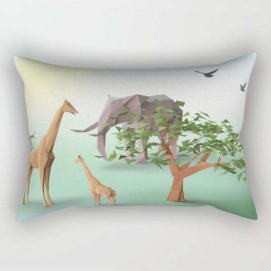 Africa Rectangular Pillow