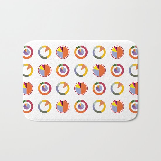 Geometric Playing Bath Mat
