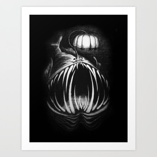 Under The Lampshade Art Print