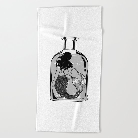 Wish I could be part of your world Beach Towel