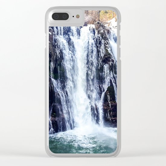 Burney Falls Clear iPhone Case