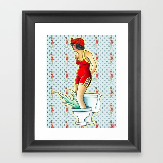 Twallete by Alex Sherker Framed Art Print