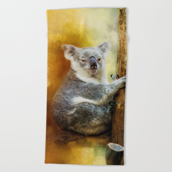 Koala Beach Towel