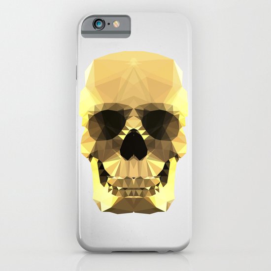 Polygon Heroes - Gold Skull iPhone & iPod Case