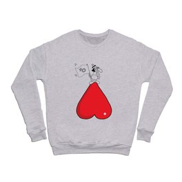 Love at Top Crewneck Sweatshirt