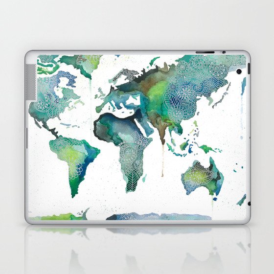 A TRIP AROUND THE WORLD Laptop & iPad Skin
