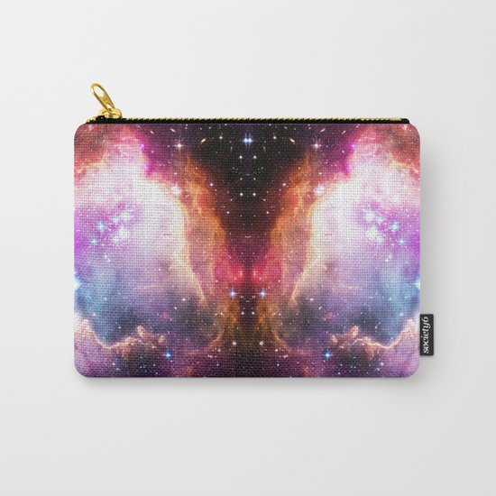 Purple Nebula Clouds Carry-All Pouch