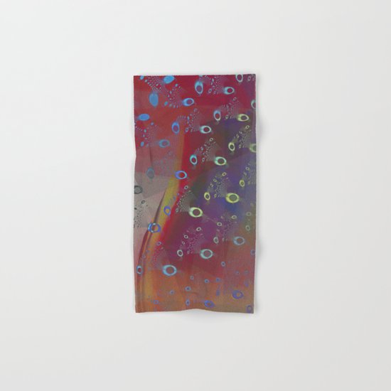 peacock forever beauty Hand & Bath Towel