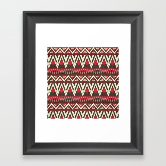 Tribal New World Framed Art Print