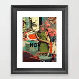 NOVember Framed Art Print