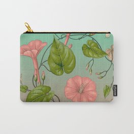 Morning Glory Vine Carry-All Pouch
