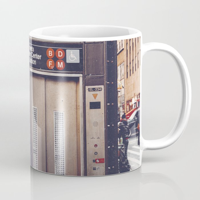 New York City NYC Film Style Coffee Mug