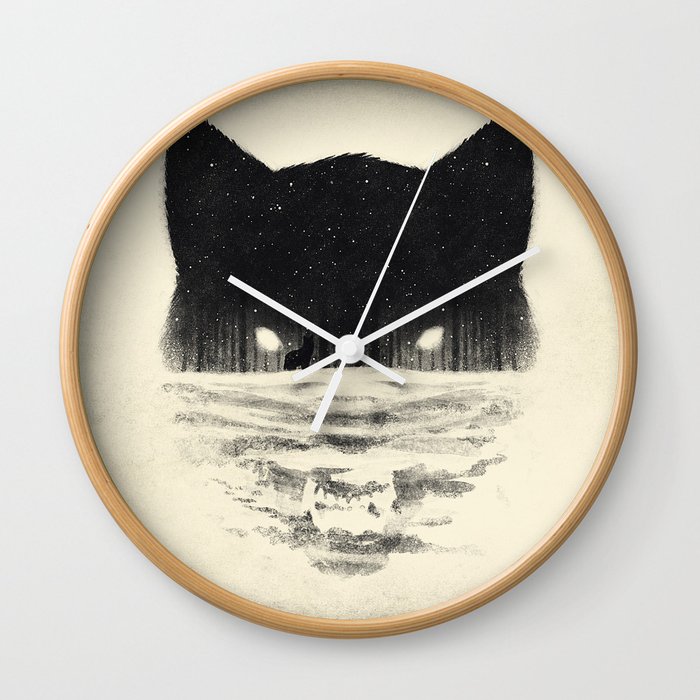 Wolfy Wall Clock