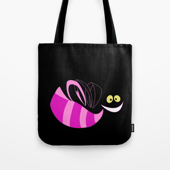 Cheshire cat tote bag deals