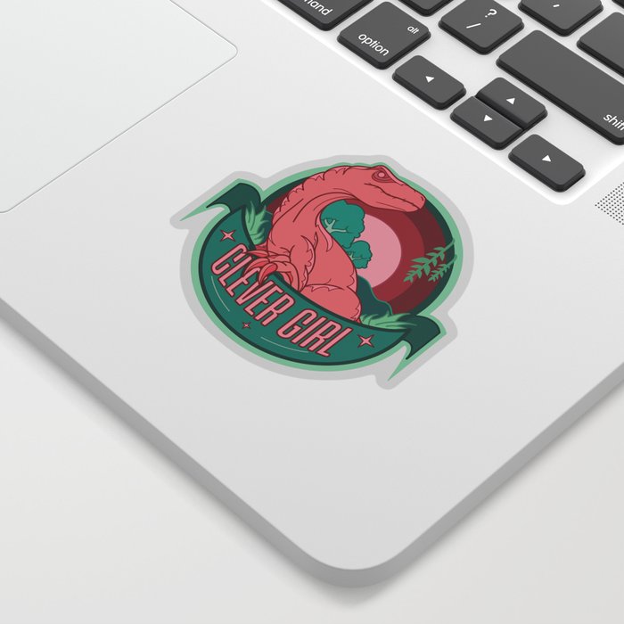 Clever Girl Sticker