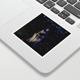 A whole universe in your head Sticker