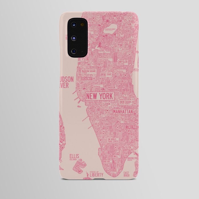 New York map Android Case