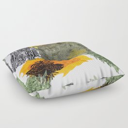 Carbonation Collection: spring Floor Pillow