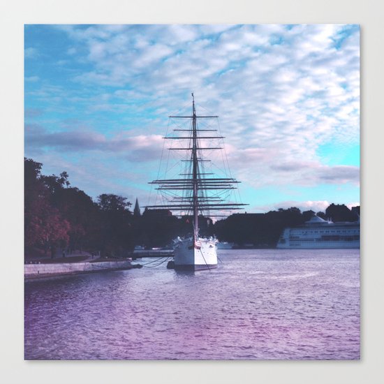 El Barco Canvas Print