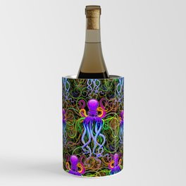 Octopus Psychedelic Luminescence Wine Chiller