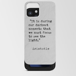 Aristotle 5c iPhone Card Case