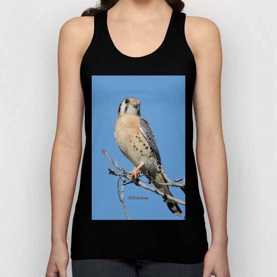 A Kestrel Says Hello Unisex Tank Top