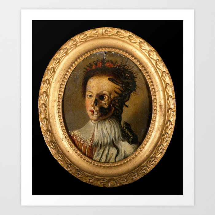 Life And Death Oil Painting Art Print By Shopability Society6