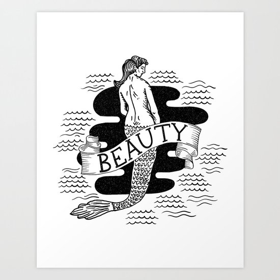 Gentle Beauty Art Print