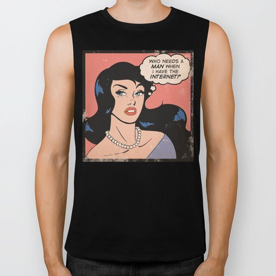 Internet Comic Biker Tank