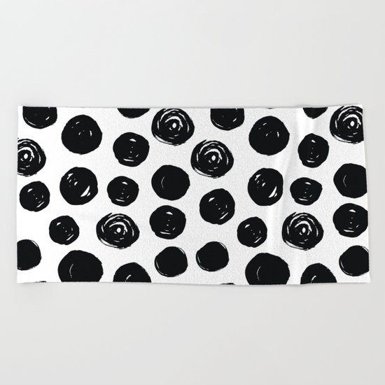 Elegant Like A Dot Beach Towel