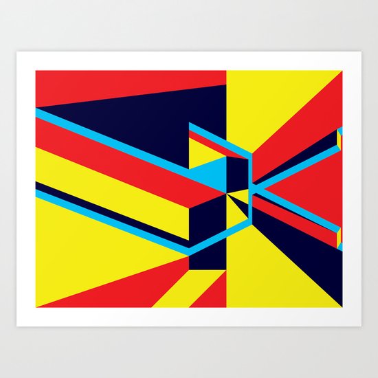 Convergence Art Print
