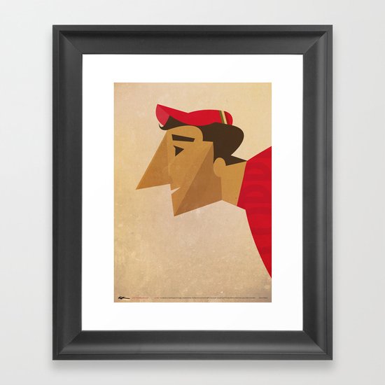 Fausto Framed Art Print