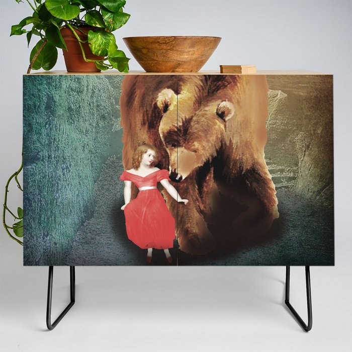 The girl and the beast Credenza