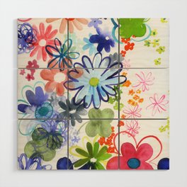 dreaming about flowers N.o 2 Wood Wall Art