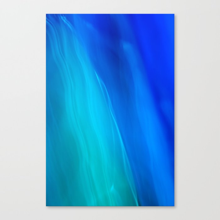 Blue Ocean abstract Canvas Print