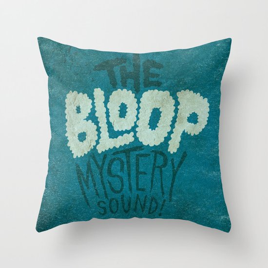 Bloop Throw Pillow